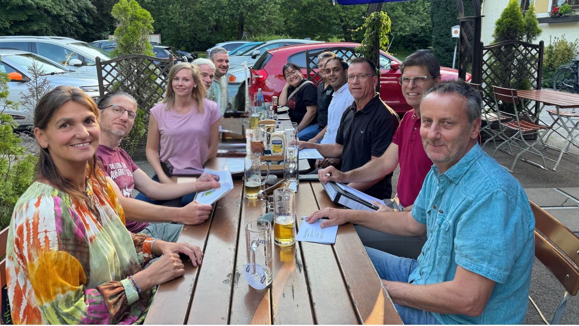 Mitgliedertreffen in der Gaststätte Wildpark